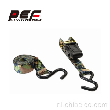 1inch 15 Ratchet Tie Down met rubber materiaal